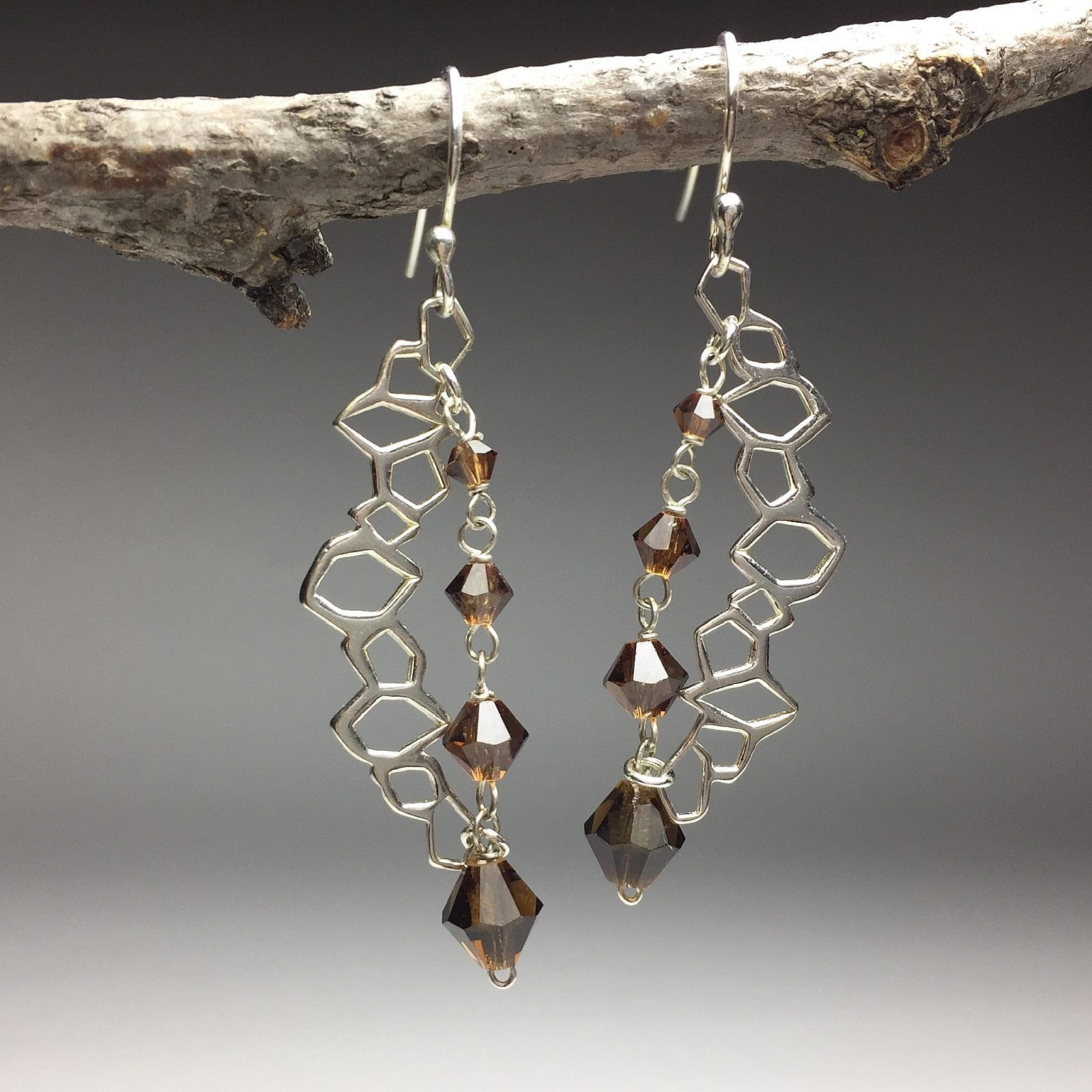 River Pebbles Sterling Silver .925 Amoracast - Connectors Pendants - Image 2