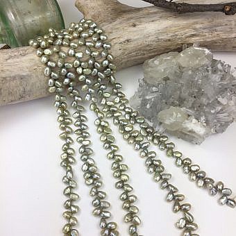 9mm green tea pearls