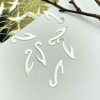 S Hook Clasps Disc Blanks Sterling Silver .925