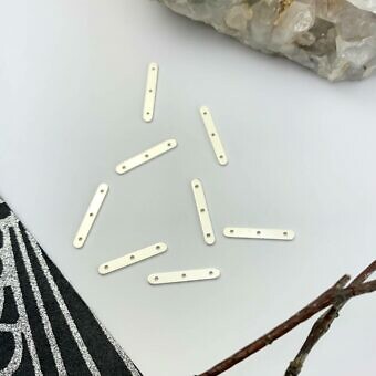 3 Strand Spacer Bar Divider Sterling Silver .925 - Connectors