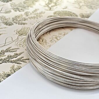fw0ls 16ga round wire 1 29mm dead soft sterling silver 925 by the meter