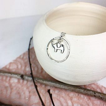 Alternative view of Lucky the Elephant Sterling Silver .925 Amoracast – Pendants Charms