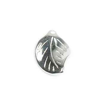 Alternative view of Persimmon Leaf Sterling Silver .925 - Pendants Charms