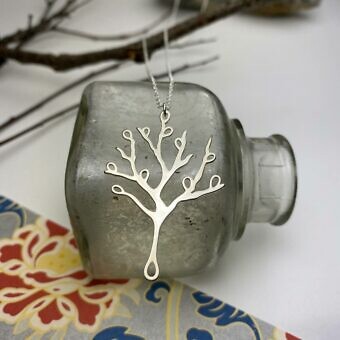 Alternative view of Branches Tree of Life Sterling Silver .925 Amoracast - Connectors Pendants