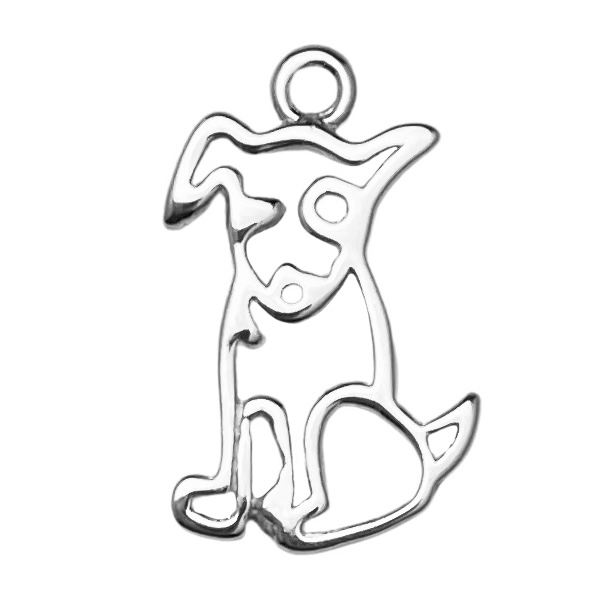 Spot the Dog Sterling Silver .925 Amoracast - Pendants Charms
