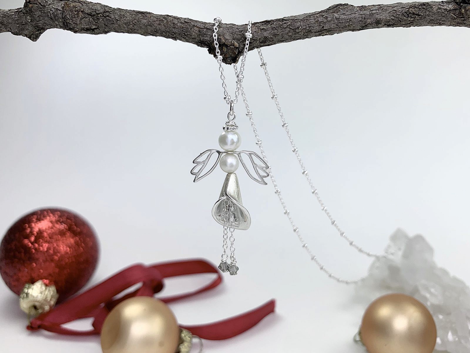 Angel Bird Wings Sterling Silver .925 Amoracast - Bead Caps - Image 6