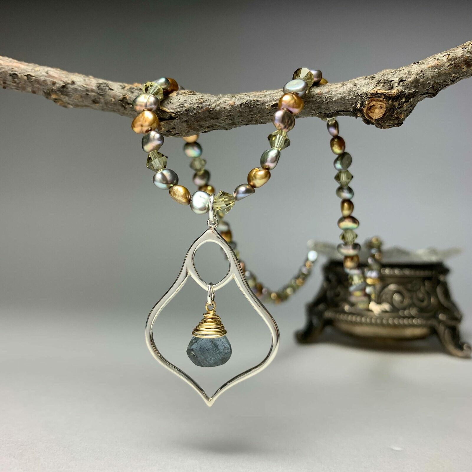Moroccan Lamp Sterling Silver .925 Amoracast - Pendants - Image 2