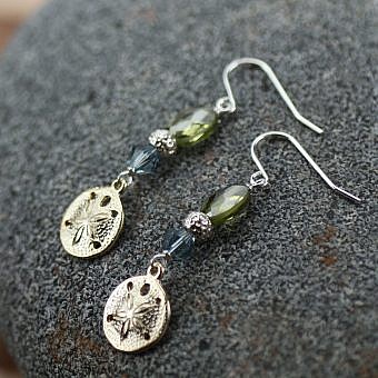 Alternative view of 4.5x3mm Hammered Dotted Textured Rondelle Spacer Beads Sterling Silver .925 Amoracast