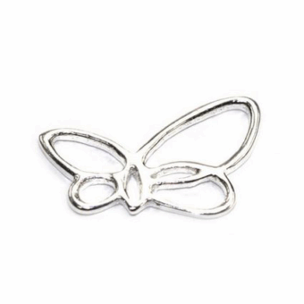 Small Butterfly Sterling Silver .925 Amoracast - Connectors Pendants Charms