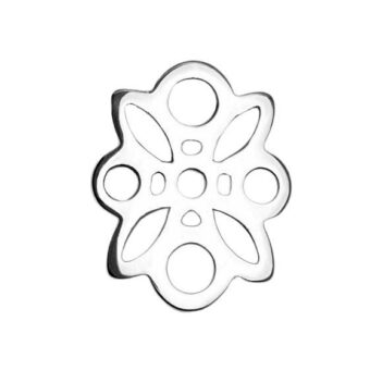 Daisy Flower Sterling Silver .925 Amoracast - Connectors Pendants Charms