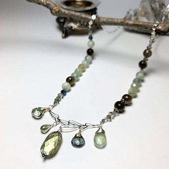 Alternative view of Dewdrops Sterling Silver .925 Amoracast - Connectors Pendants