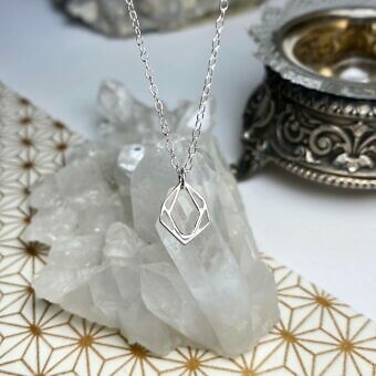 Alternative view of Small Corundum Sterling Silver .925 Amoracast - Connectors Pendants Charms