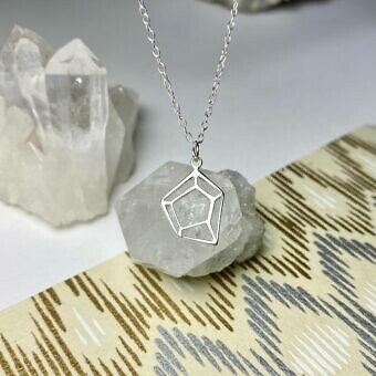 Alternative view of Diamond Cut Sterling Silver .925 Amoracast - Connectors Pendants