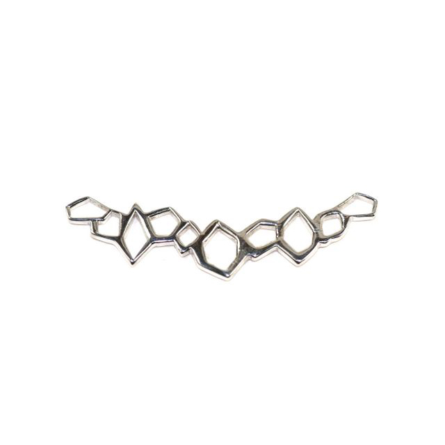 River Pebbles Sterling Silver .925 Amoracast - Connectors Pendants
