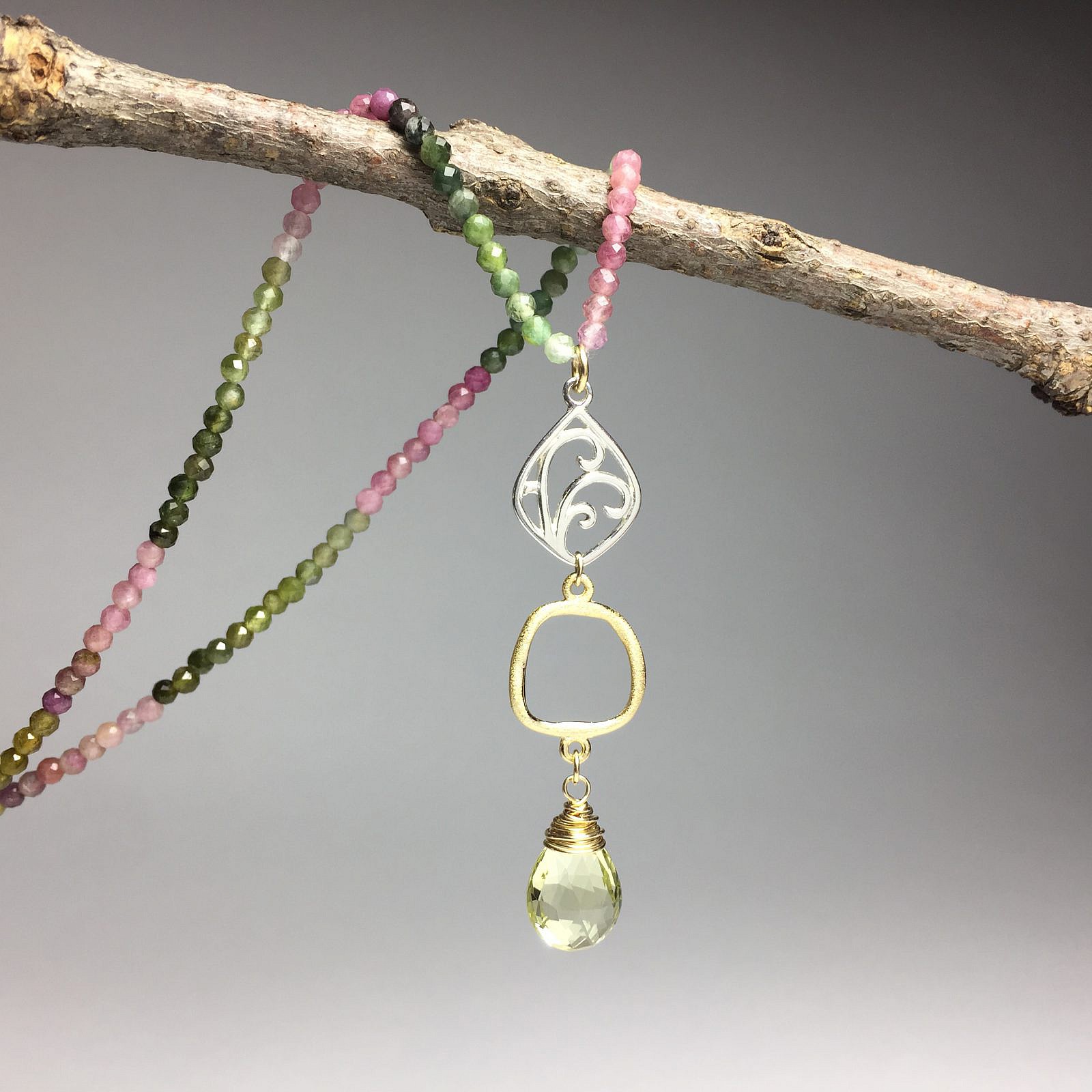 Tidal Wave Drop Sterling Silver .925 Amoracast - Pendants Charms - Image 8