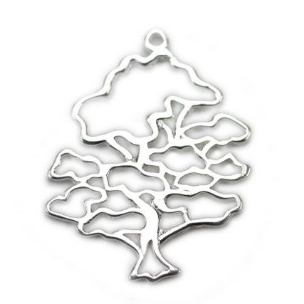 Wise Oak Tree Sterling Silver .925 Amoracast - Pendants