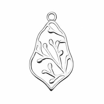 Tree Buds Moroccan Frame Sterling Silver .925 Amoracast - Pendants