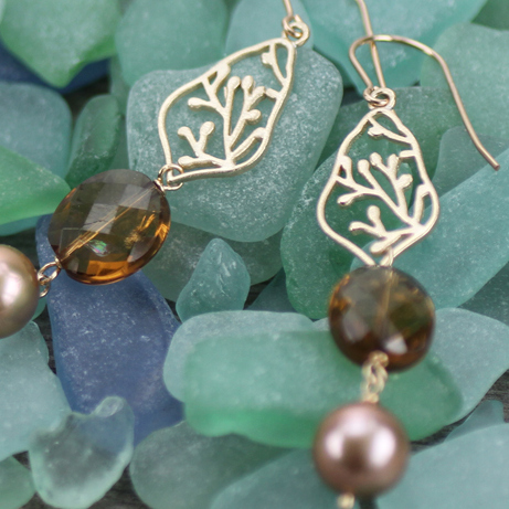 Tree Buds Moroccan Frame Sterling Silver .925 Amoracast - Pendants - Image 4