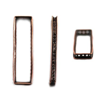 Zen Eternity Design Frames Antique Copper Amoracast - Pendants