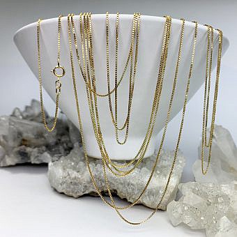 20 inch Box Finished Chain 14kt Gold Filled