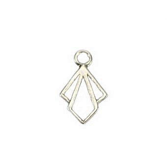 Art Deco Diamonds Sterling Silver .925 Amoracast - Connectors Pendants Charms