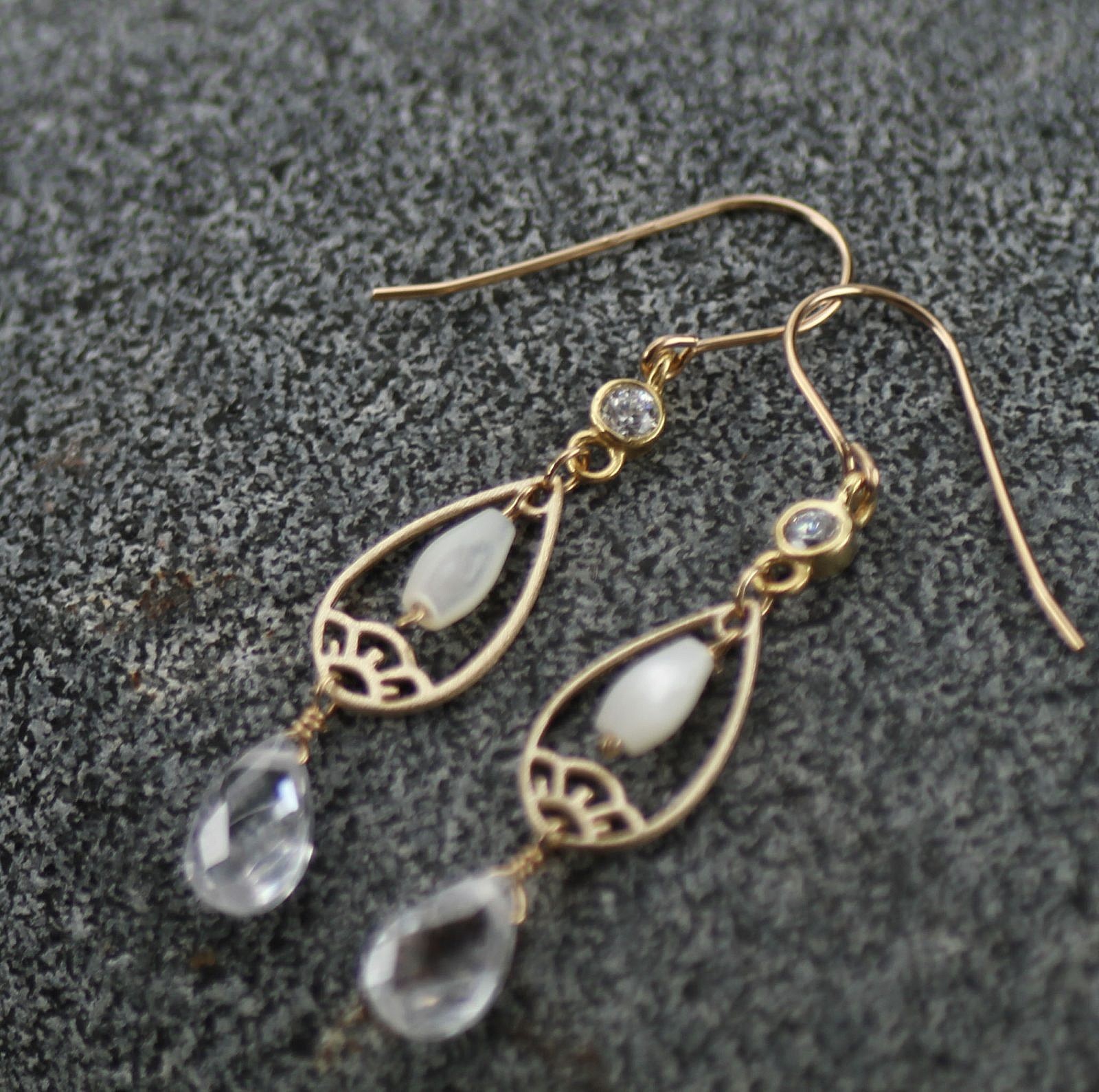 Cherry Blossom Flower Teardrop Frame Sterling Silver .925 Amoracast - Pendants Charms - Image 4