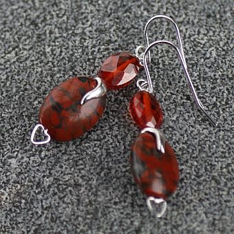 Alternative view of 24ga 50mm Heart Bubble Pins Sterling Silver .925 Amoracast