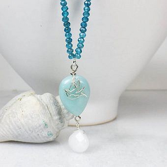 Alternative view of Flying Sparrow Cails Sterling Silver .925 Amoracast