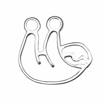Speedy the Sloth Sterling Silver .925 Amoracast - Connectors Pendants Charms