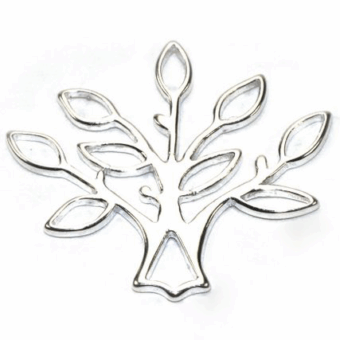In the Forest Leafy Tree Sterling Silver .925 Amoracast - Connectors Pendants