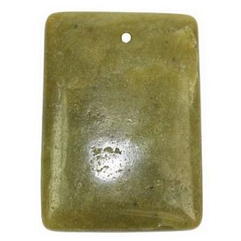 Rectangle Olive Jade