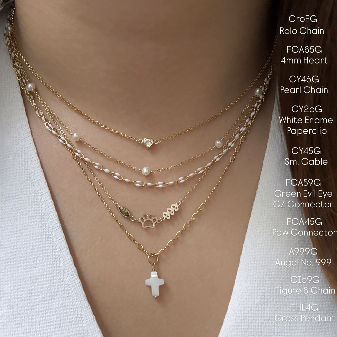 4mm Crystal Clear Heart Bezel Set CZ Crystal 14kt Gold Filled Birthstones - Connectors Pendants Charms (April) - Image 4