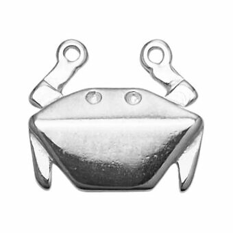 Origami Crab Sterling Silver .925 Amoracast – Connectors Pendants Charms