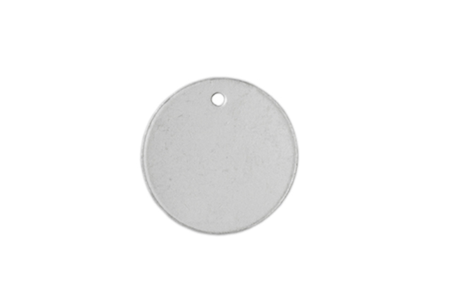 11mm Round Stamping Disc Blanks Sterling Silver .925 - Pendants Charms - Image 4