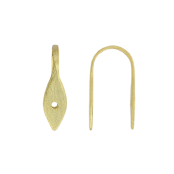 Marquise Adjustable Side Cails 14kt Brushed Gold Vermeille Amoracast