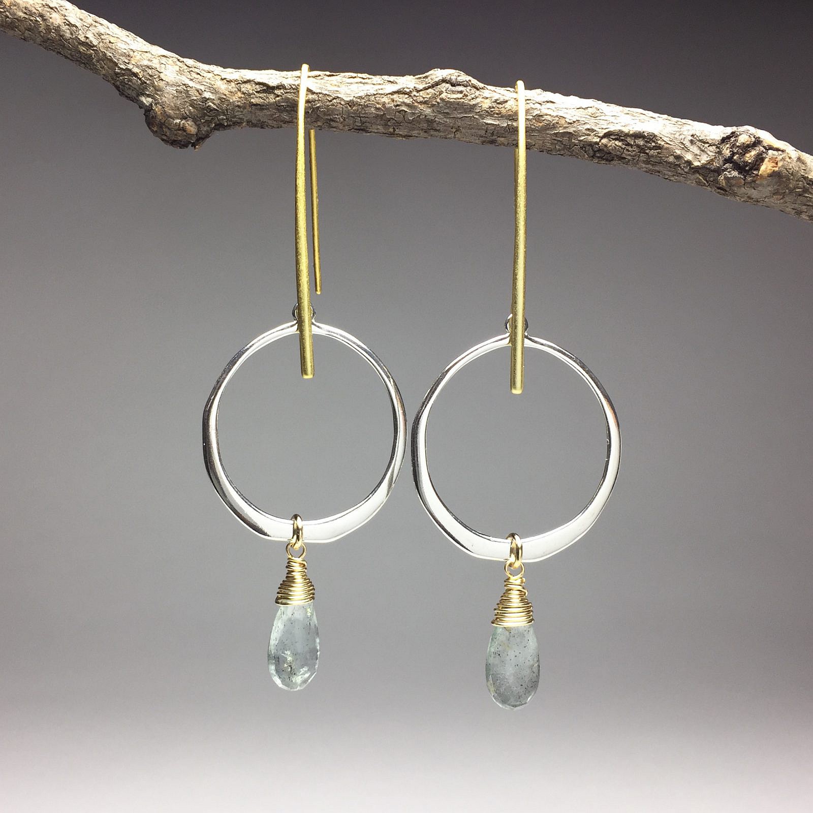 Modern Sleek Hooks Earrings Sterling Silver .925 Amoracast - Image 5