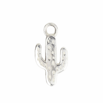 Arizona Saguaro Cactus Sterling Silver .925 Amoracast - Pendants Charms