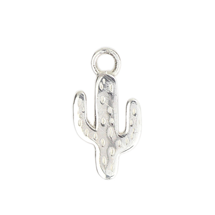 Arizona Saguaro Cactus Sterling Silver .925 Amoracast - Pendants Charms