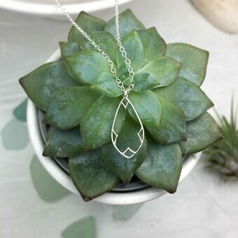 Alternative view of Nimbus Drop Sterling Silver .925 Amoracast - Connectors Pendants Charms