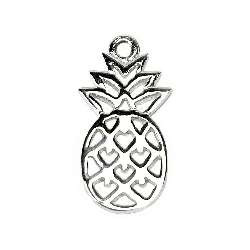Pineapple Sterling Silver .925 Amoracast - Pendants Charms