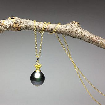 Alternative view of Pineapple Crown Sterling Silver .925 Amoracast - Bead Caps