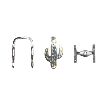 Arizona Saguaro Cactus Cails Sterling Silver .925 Amoracast