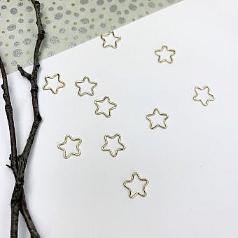 Mini Star Bubble 14kt Gold Filled - Connectors Pendants Charms