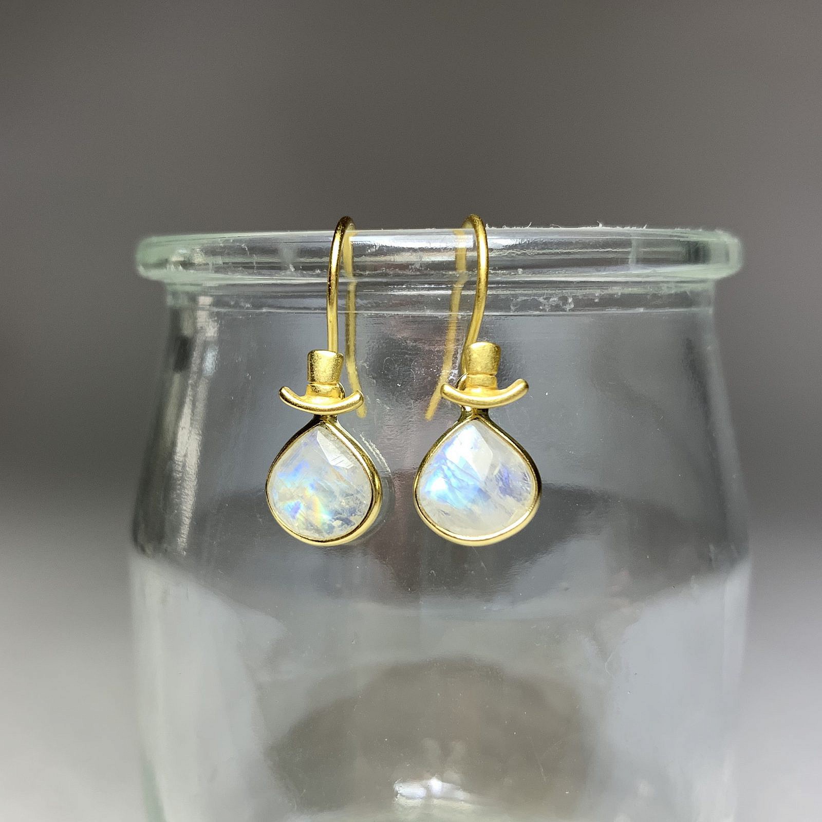 Top Hat Effortless Hooks Earrings Sterling Silver .925 Amoracast - Image 3