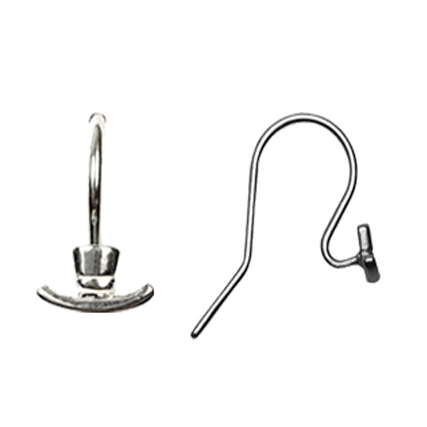 Top Hat Effortless Hooks Earrings Sterling Silver .925 Amoracast