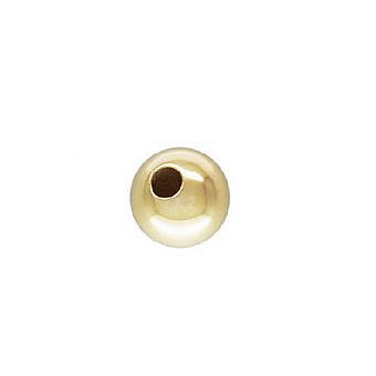 Alternative view of 10mm Seamless Smooth Round Beads 14kt Gold Filled