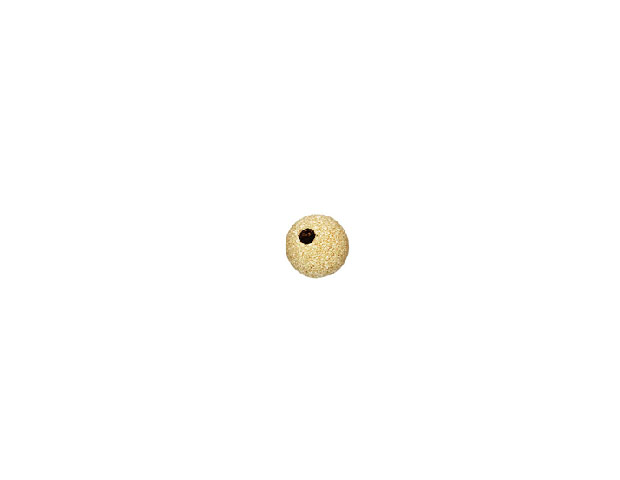 8mm Seamless Round Stardust Beads 14kt Gold Filled - Image 2