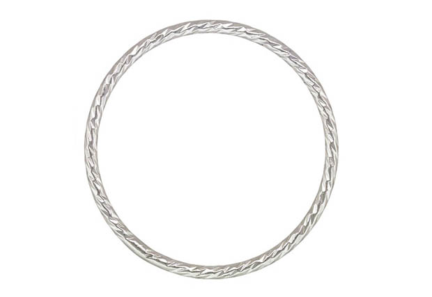 Sparkle Twist Stacking Ring Sterling Silver .925 Size 9 - Image 9