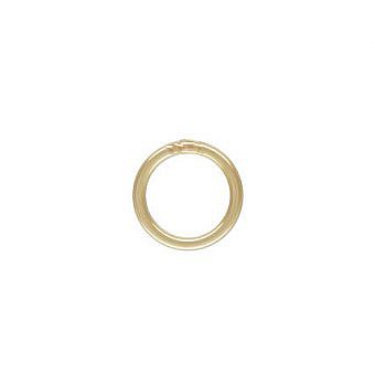 Alternative view of 6mm 20ga-0.81mm Round Closed Soldered Rings 14kt Gold Filled