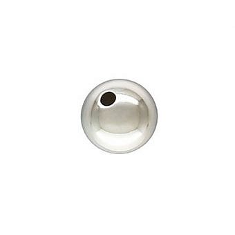 Alternative view of 12mm Seamless Smooth Round Beads Sterling Silver .925